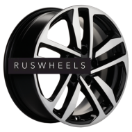 Диски Khomen Wheels 6,5x16/5x114,3 ET46 D67,1 KHW1612 (Mitsubishi) Black-FP