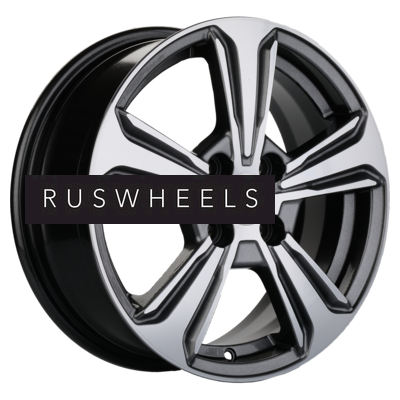 Диски Khomen Wheels 6x15/4x100 ET45 D56,6 KHW1502 (Nexia) Gray-FP
