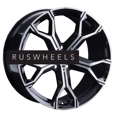 Диски Replay 9,5x21/5x120 ET49 D72,6 LR75 BKF (пш, LR002)