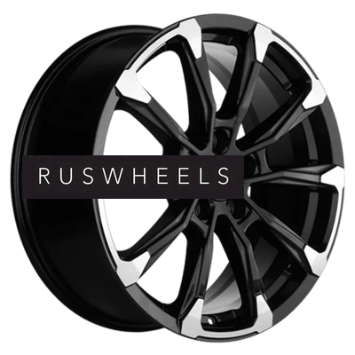 Диски Khomen Wheels 7,5x18/5x114,3 ET50 D67,1 KHW1808 (K5/Santafe) Black-FP Диски Khomen Wheels 7,5x18/5x114,3 ET50 D67,1 KHW1808 (K5/Santafe) Black-FP