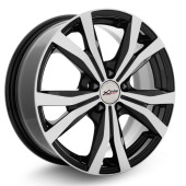 Диски Xtrike 6.5\R16 5*110 ET37 d65.1 BK/FP