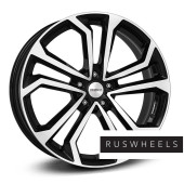 Диски Dezent R16 / 6.5J PCD 5x112 ЕТ 22 ЦО 66.6 TA dark
