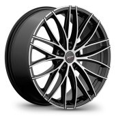 Диски X'trike  X-141  8,0\R20 5*108 ET36  d65,1  BK/FP  [14103AK]  Exeed VX