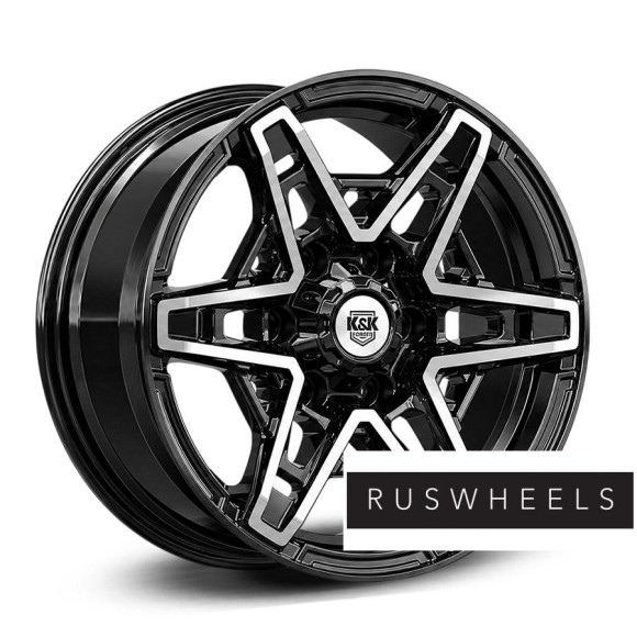 Диски КиК R17 / 8J PCD 6x139.7 ЕТ 42 ЦО 93.1 Блэкберн