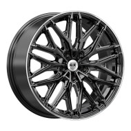 Диски КиК 8,0\R19 5*114.3 ET45 d67.1 Черный бриллиант