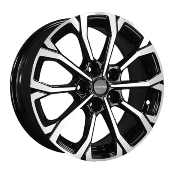 Диски Khomen Wheels 6,5x16/5x114,3 ET45 D67,1 KHW1605 (Huyndai/Mazda) Black