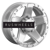 Диски LS 8x16/5x150 ET2 D110,1 1284 Sil (конус, Колпак+лого)