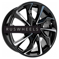 Диски СКАД 7x17/5x114,3 ET45 D67,1 Marseille (КЛ238) Алмаз (АРС 014 black)