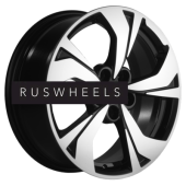 Диски Khomen Wheels 7x17/5x108 ET33 D60,1 KHW1724 (Exeed LX) Black-FP