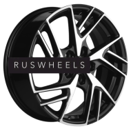 Диски Khomen Wheels 6,5x17/5x112 ET38 D57,1 KHW1722 (Tiguan/Karoq) Black-FP