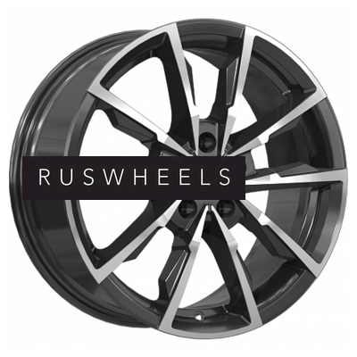 Грузовые диски K&K 7,5x17/5x112 ET40 D66,6 Меренге (КС902) Алмаз черный Грузовые диски K&K 7,5x17/5x112 ET40 D66,6 Меренге (КС902) Алмаз черный