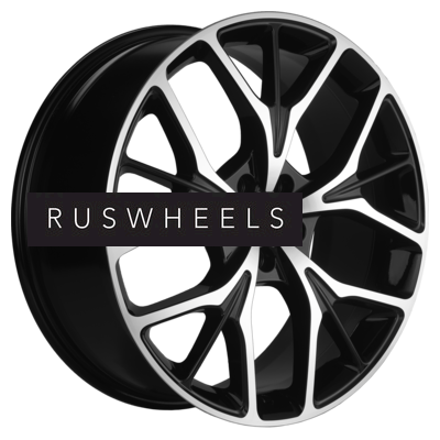 Диски Khomen Wheels 8x20/5x108 ET46 D63,4 KHW2012 (Tugella New) Black-FP