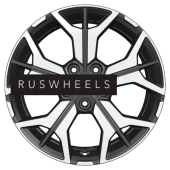 Диски Khomen Wheels 7x17/5x114,3 ET45 D67,1 KHW1715 (CX-5/i40) Black-FP Диски Khomen Wheels 7x17/5x114,3 ET45 D67,1 KHW1715 (CX-5/i40) Black-FP