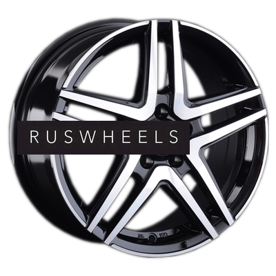 Диски LS 6,5x16/5x100 ET38 D57,1 420 BKF (конус)