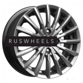 Диски КИК 5,5x14/4x100 ET45 D56,6 Акцент (КС641) Дарк платинум