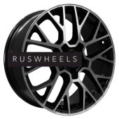 Диски Khomen Wheels 7x18/5x114,3 ET53 D54,1 KHW1818 (Geely Coolray) Black-FP Диски Khomen Wheels 7x18/5x114,3 ET53 D54,1 KHW1818 (Geely Coolray) Black-FP