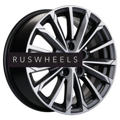 Диски Khomen Wheels 6,5x16/5x114,3 ET46 D67,1 KHW1611 (Mitsubishi) Gray-FP