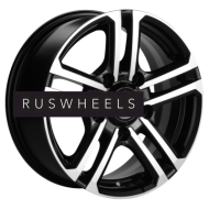Диски Khomen Wheels 6,5x16/5x139,7 ET40 D98,5 KHW1602 (Niva 4x4) Black-FP