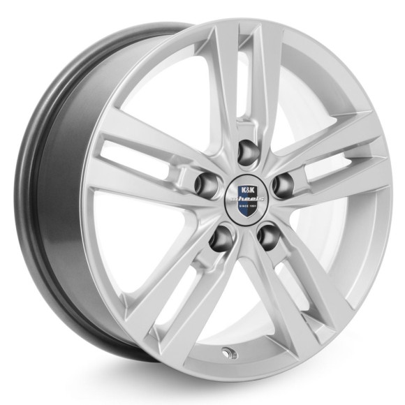 Диски КиК  Rassvet (КС868)  6,5\R16 5*114,3 ET38  d67,1  Сильвер SK  [74698SK]