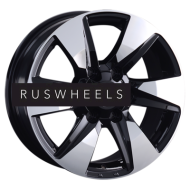 Диски Replay 7,5x18/6x139,7 ET25 D106,1 TY311 BKF (пш)