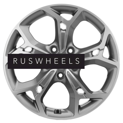 Диски Khomen Wheels 7x17/5x114,3 ET48,5 D67,1 KHW1702 (Sportage) Gray-FP