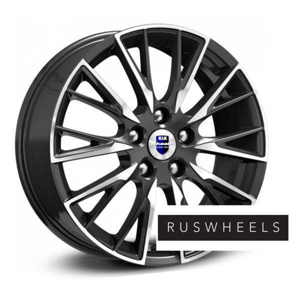 Диски КиК R17 / 6.5J PCD 5x114.3 ЕТ 40 ЦО 66.1 Солт