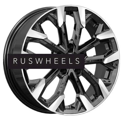 Диски КИК 6,5x17/5x114,3 ET49 D67,1 Морейн (КС1046) Алмаз черный