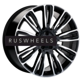 Диски Khomen Wheels 8,5x20/5x120 ET45 D59,5 KHW2004 (GAC GS8) Black-FP Диски Khomen Wheels 8,5x20/5x120 ET45 D59,5 KHW2004 (GAC GS8) Black-FP