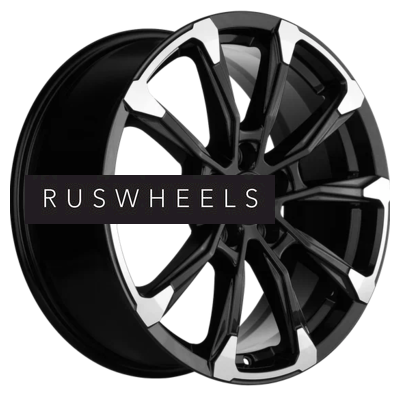 Диски Khomen Wheels 7,5x18/5x108 ET40 D54,1 KHW1808 (Jac/Москвич 3) Black-FP Диски Khomen Wheels 7,5x18/5x108 ET40 D54,1 KHW1808 (Jac/Москвич 3) Black-FP
