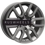 Диски Khomen Wheels 8x17/6x139,7 ET25 D106,1 KHW1723 (LC Prado/Lexus GX) Gray