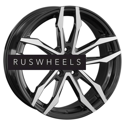 Диски Replay 8x18/5x114,3 ET55 D56,1 SB123 BKF (конус, C570)