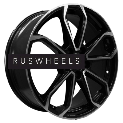 Диски Khomen Wheels 7x18/5x114,3 ET48,5 D67,1 KHW1816 (Kia Sportage) Black-FP Диски Khomen Wheels 7x18/5x114,3 ET48,5 D67,1 KHW1816 (Kia Sportage) Black-FP