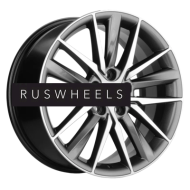 Диски Khomen Wheels 8x18/5x114,3 ET53 D54,1 KHW1807 (Geely Coolray) Gray-FP