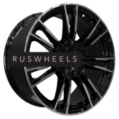 Диски PDW 8,5x19/5x112 ET28 D66,5 5380 Gloss Black Machine Face (PDW)