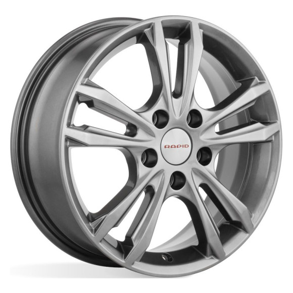 Диски КиК 6,0\R16 5*114.3 ET43 d67.1 Дарк платинум