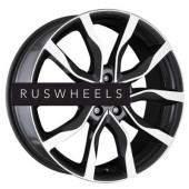 Грузовые диски MAK 8x19/5x108 ET45 D63,4 Highlands Black mirror