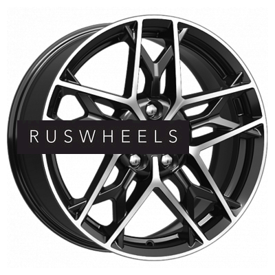 Диски K&K 7,5x17/5x114,3 ET50 D67,1 КС894 Алмаз черный