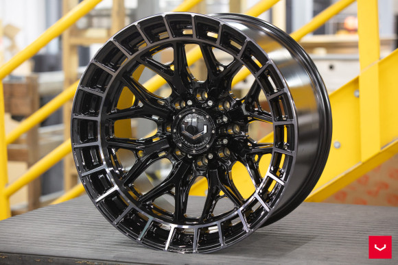 Диски Vossen HFX-1 24x12, Цвет: Tinted Gloss Black (8 болтов) Диски Vossen HFX-1 24x12, Цвет: Tinted Gloss Black (8 болтов)