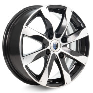 Диски КиК  Джемини (КС480)  5,5\R14 4*100 ET39  d67,1  Алмаз черный  [12905]