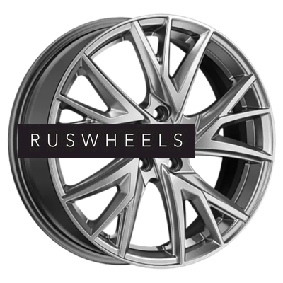 Диски КИК 6,5x18/5x114,3 ET37 D66,6 Кайлас (КС1054) Дарк платинум