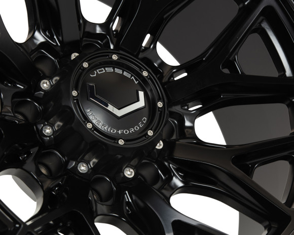 Диски Vossen HFX-1 22x12, Цвет: Satin Black (8 болтов)