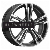 Диски КИК 7x18/5x114,3 ET35 D60,1 Karrera Light (КС935) Алмаз черный