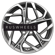 Диски Khomen Wheels 7x17/5x114,3 ET48 D67,1 KHW1716 (Sonata) Gray-FP Диски Khomen Wheels 7x17/5x114,3 ET48 D67,1 KHW1716 (Sonata) Gray-FP