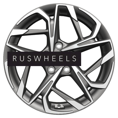 Диски Khomen Wheels 7x17/5x114,3 ET48 D67,1 KHW1716 (Sonata) Gray-FP