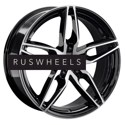 Диски Replay 8x18/5x112 ET30 D66,6 B346 BKF (конус, C570)