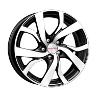 Диски КиК  Палермо-оригинал (КС607)  6,5\R16 5*108 ET50  d63,35  Алмаз черный  [r13955]