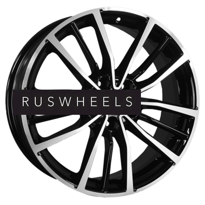 Диски Khomen Wheels 7x18/5x114,3 ET45 D60,1 KHW1812 (Changan/Geely/Lexus/Suzuki/Toyota) Black-FP
