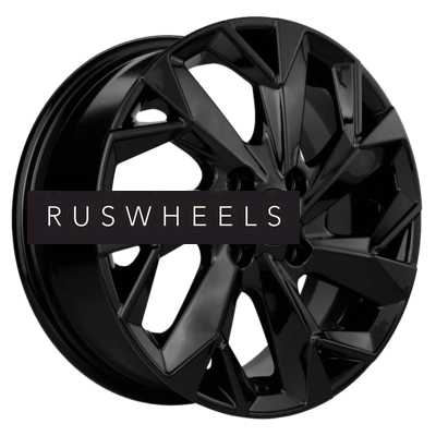 Диски Khomen Wheels 5,5x14/4x100 ET43 D67,1 KHW1402 (Solaris/Logan/Rio) Black