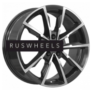 Диски K&K 7,5x17/5x114,3 ET45 D66,1 Меренге-оригинал (КС902) Алмаз черный Диски K&K 7,5x17/5x114,3 ET45 D66,1 Меренге-оригинал (КС902) Алмаз черный