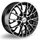 Диски Xtrike 6.5\R16 5*108 ET45 d63.35 BK/FP Диски Xtrike 6.5\R16 5*108 ET45 d63.35 BK/FP